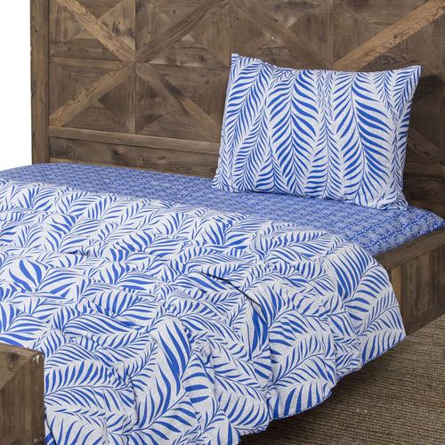  ARRIGO MAVİ TEK KİŞİLİK NEVRESİM TAKIMI 160X220 CM