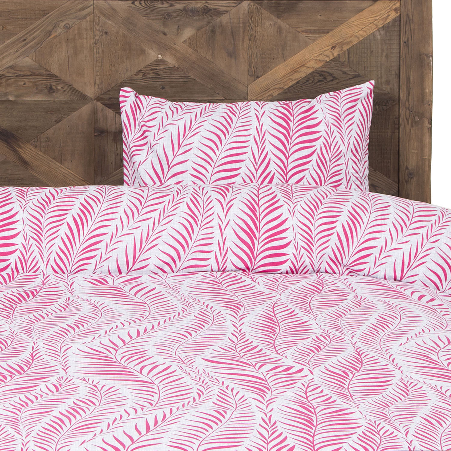 ARRIGO PEMBE TEK KİŞİLİK NEVRESİM TAKIMI 160X220 CM