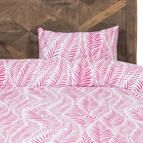  ARRIGO PEMBE TEK KİŞİLİK NEVRESİM TAKIMI 160X220 CM