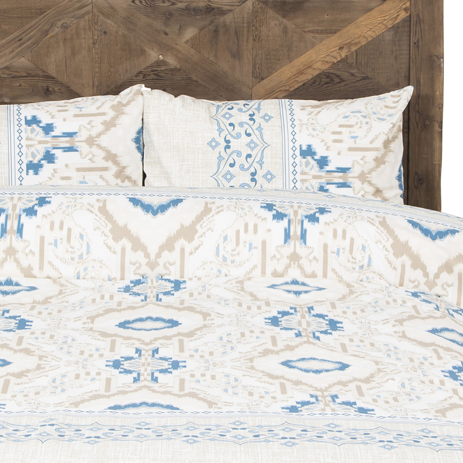 IRIS MAVİ ÇİFT KİŞİLİK NEVRESİM TAKIMI 200X220 CM