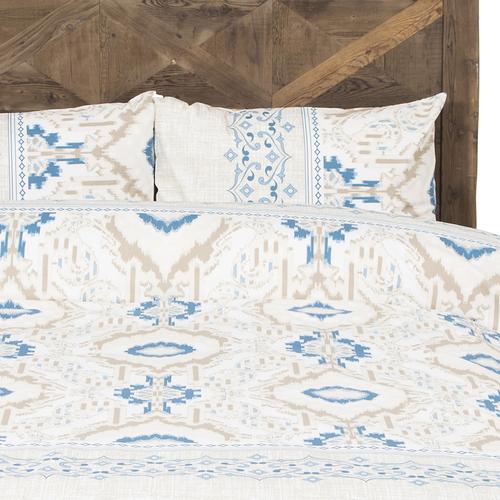  IRIS MAVİ ÇİFT KİŞİLİK NEVRESİM TAKIMI 200X220 CM