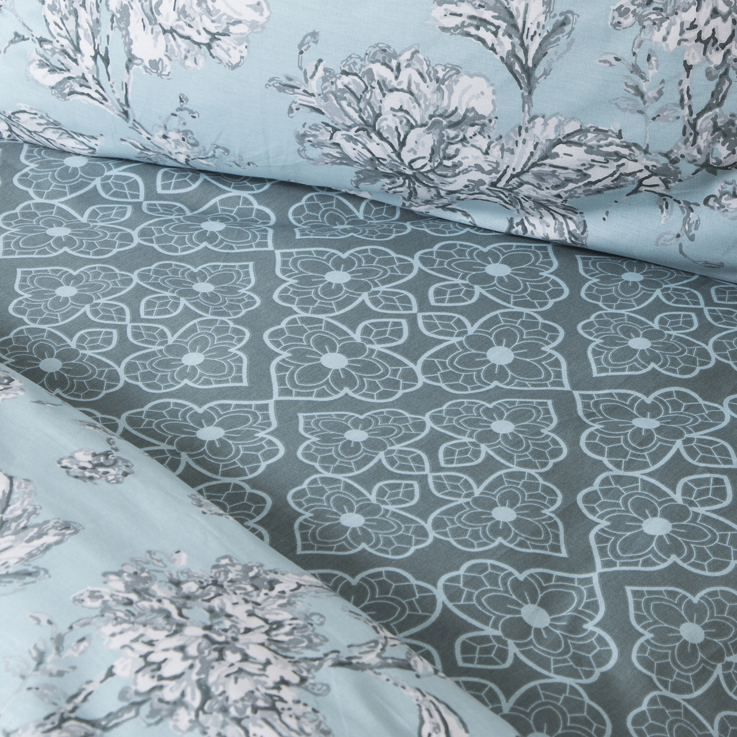 ESTELITA MİNT ÇİFT KİŞİLİK NEVRESİM TAKIMI 200X220 CM