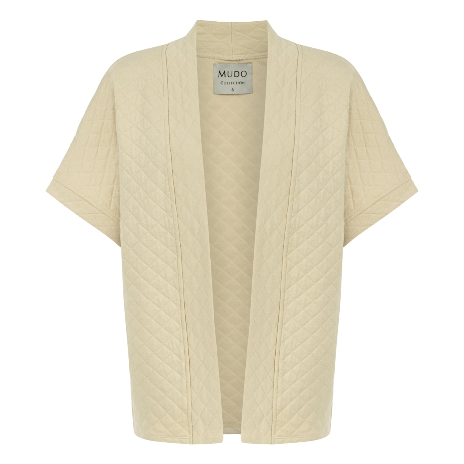 KAPİTONELİ KISA KOLLU KİMONO