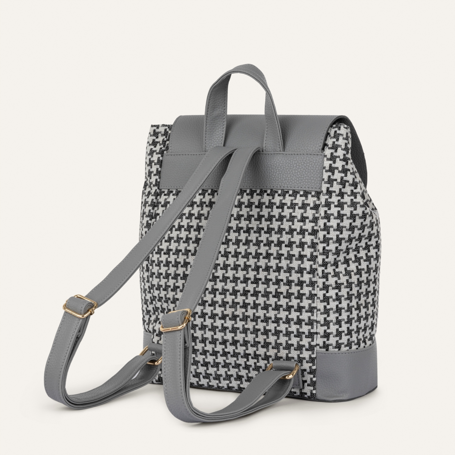 DESENLİ KANVAS SIRT ÇANTASI