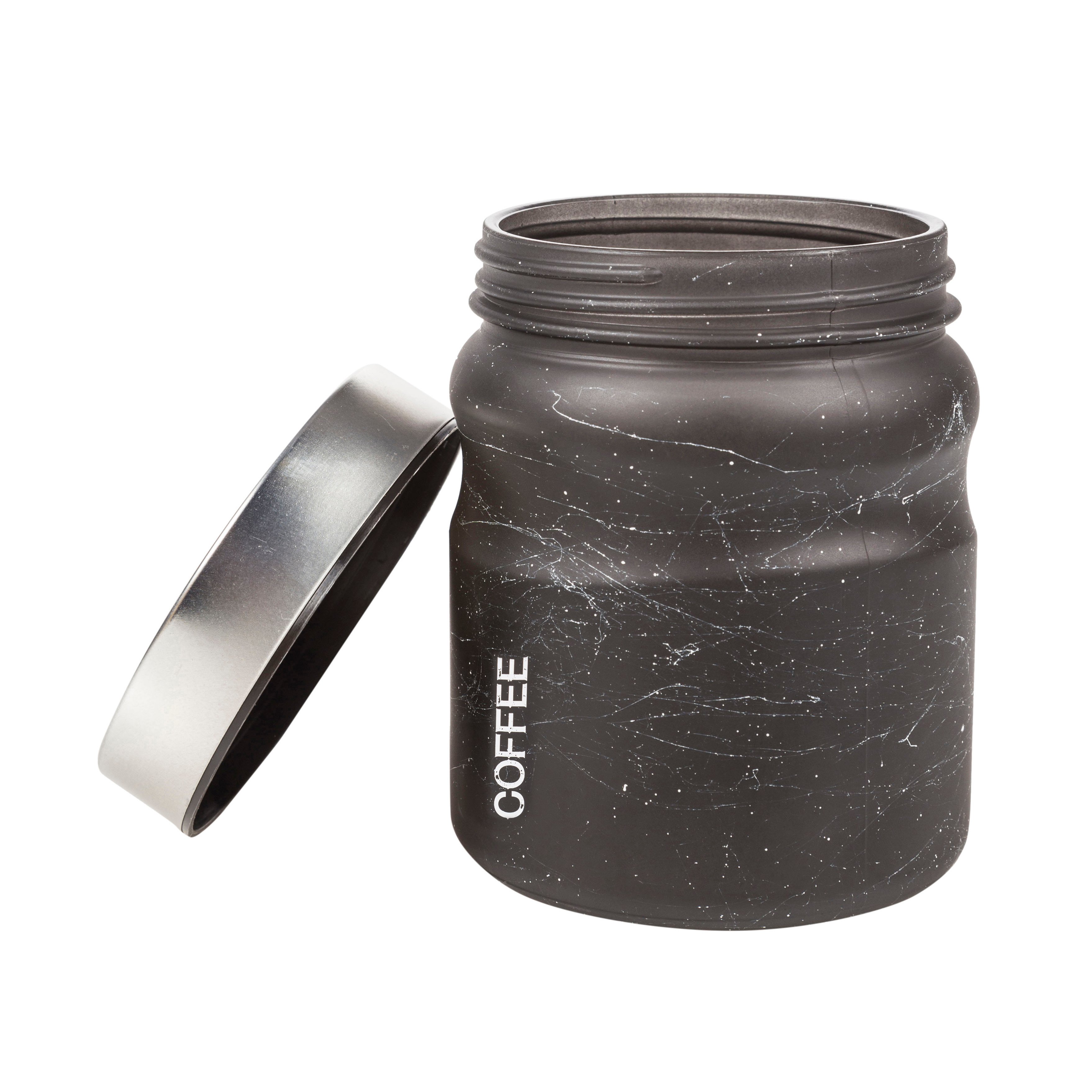 MERMER DOKULU KAVANOZ  - COFFEE 900CC