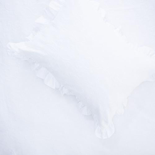  BELL ÇİFT KİŞİLİK YATAK ÖRTÜSÜ TAKIMI BEYAZ 240X240