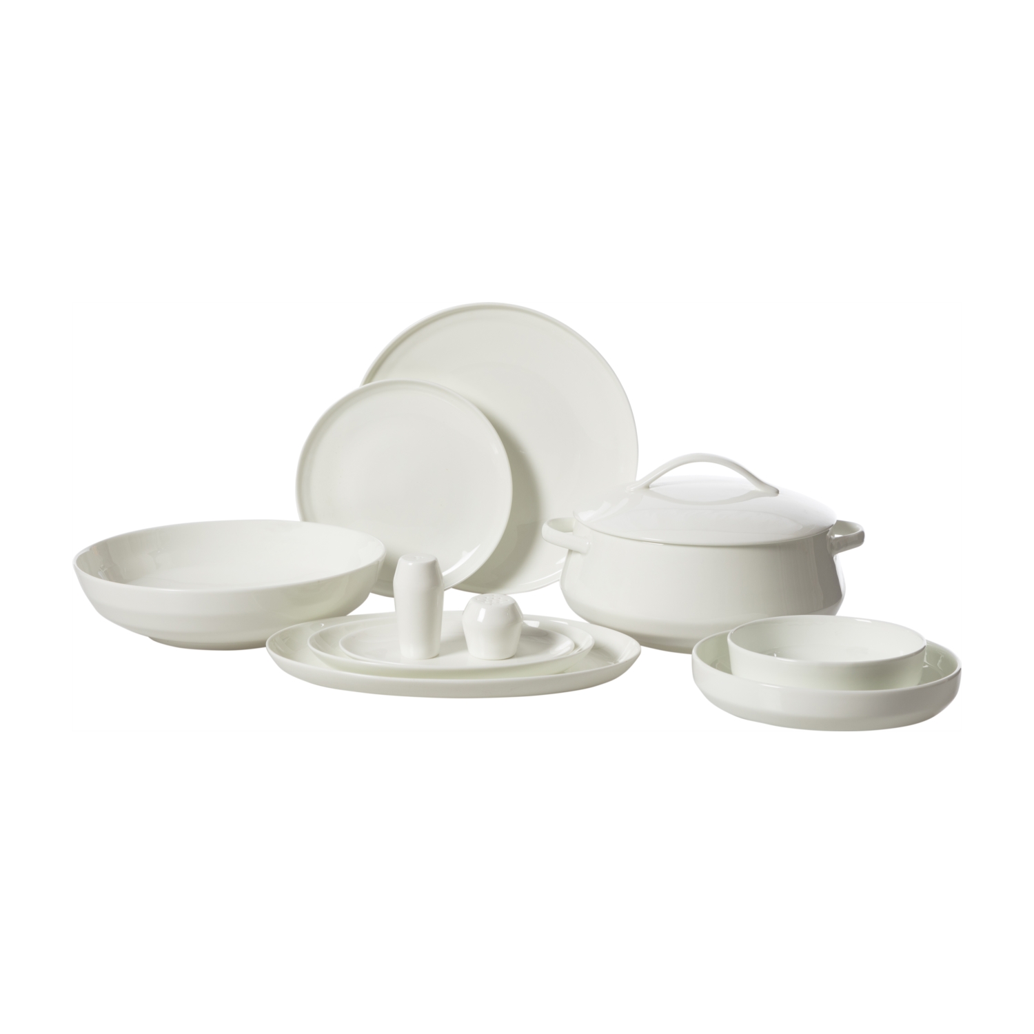 EVALIZA LUXURY PLAIN 60 PARÇA YEMEK TAKIMI