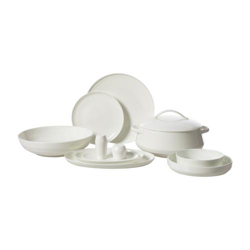  EVALIZA LUXURY PLAIN 60 PARÇA YEMEK TAKIMI