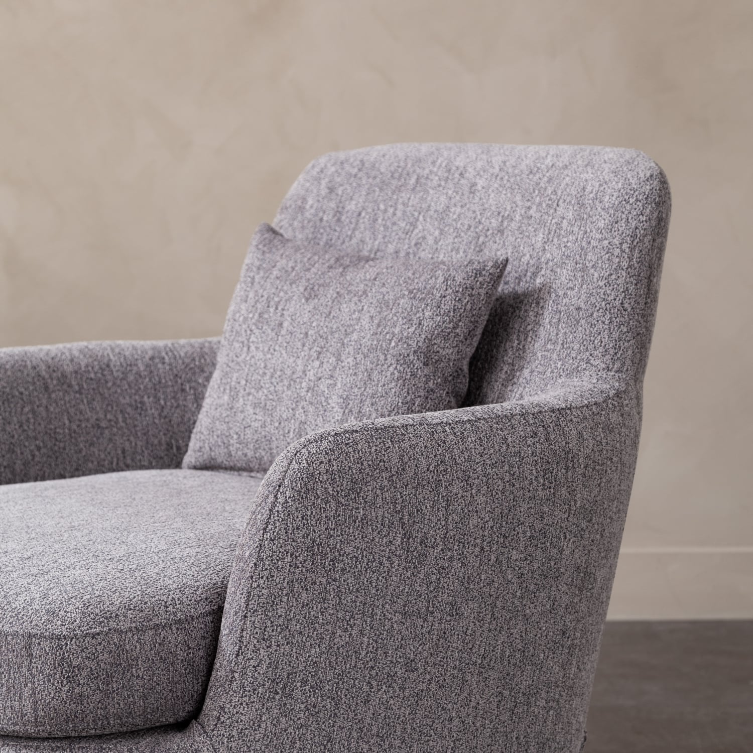 JOY GRİ TEKLİ DÖNER KOLTUK