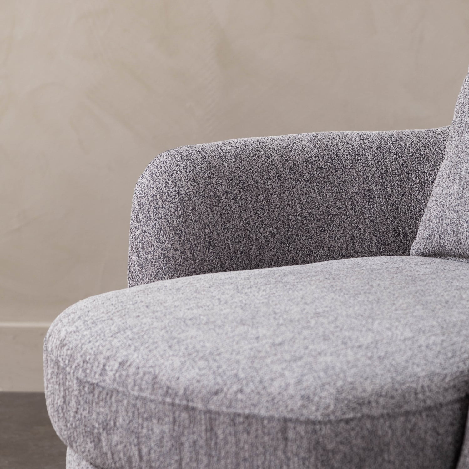 JOY GRİ TEKLİ DÖNER KOLTUK