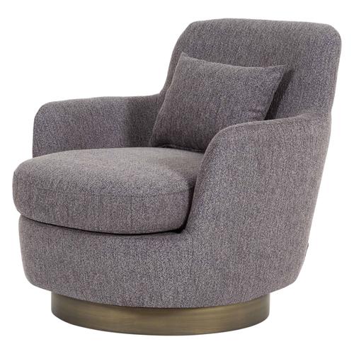  JOY GRİ TEKLİ DÖNER KOLTUK