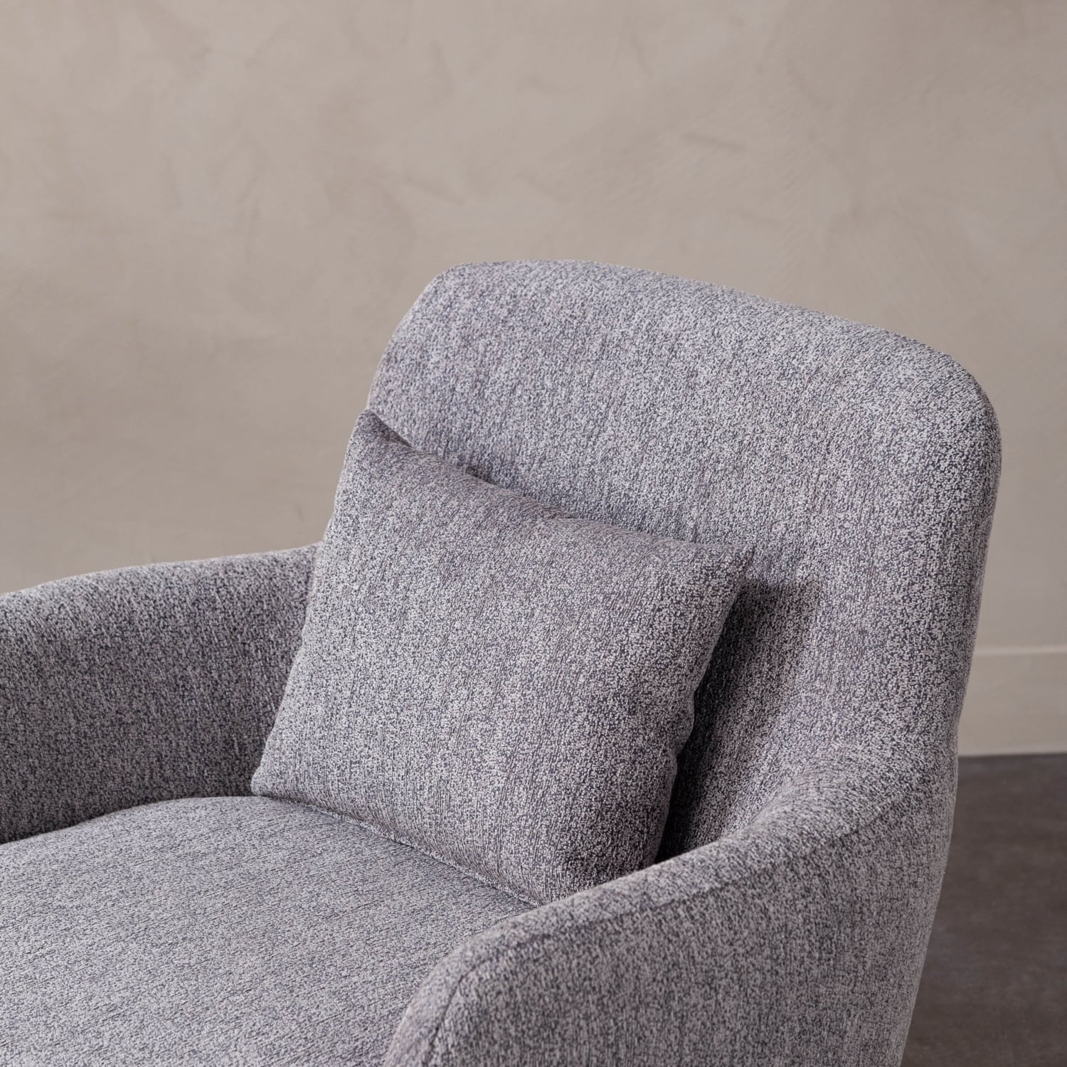 JOY GRİ TEKLİ DÖNER KOLTUK