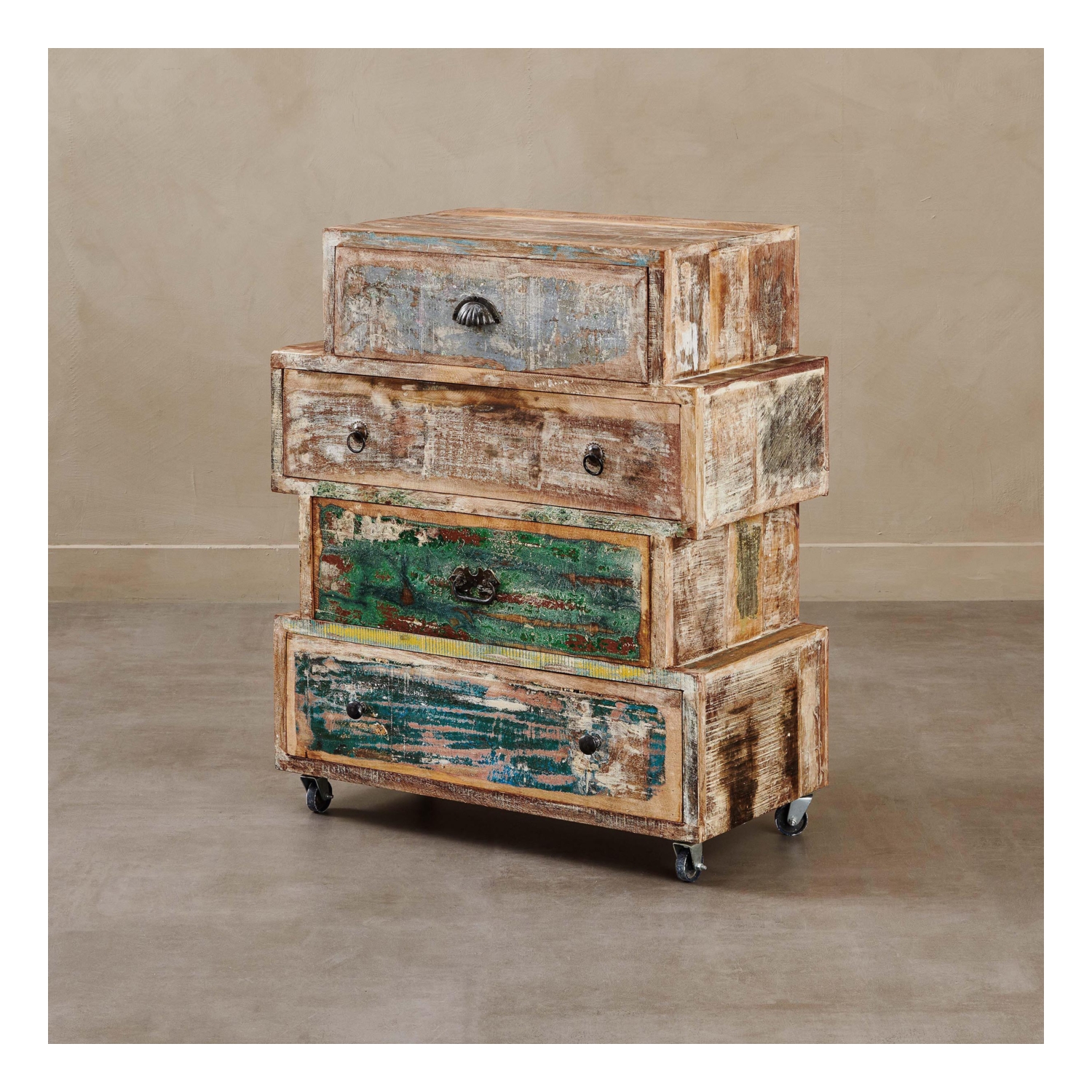 OSLO MASİF AHŞAP ŞİFONYER