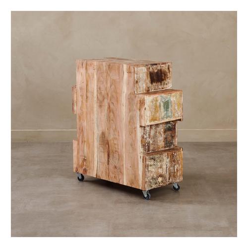  OSLO MASİF AHŞAP ŞİFONYER