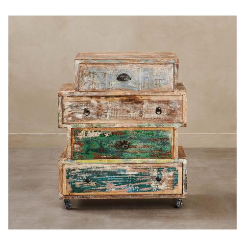  OSLO MASİF AHŞAP ŞİFONYER