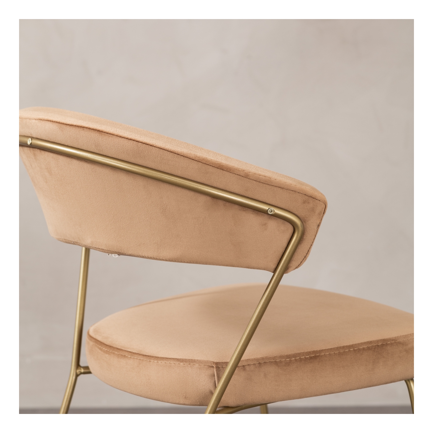 SANTORINI SANDALYE  AÇIK KAHVERENGİ