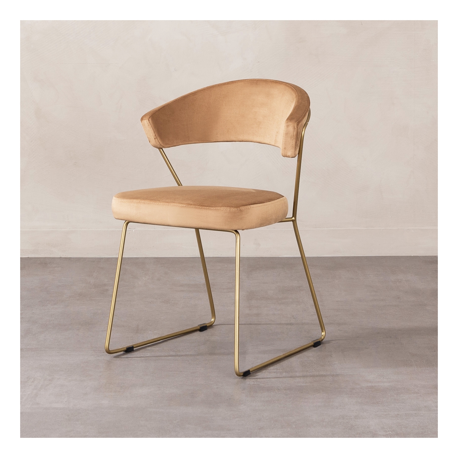 SANTORINI SANDALYE  AÇIK KAHVERENGİ