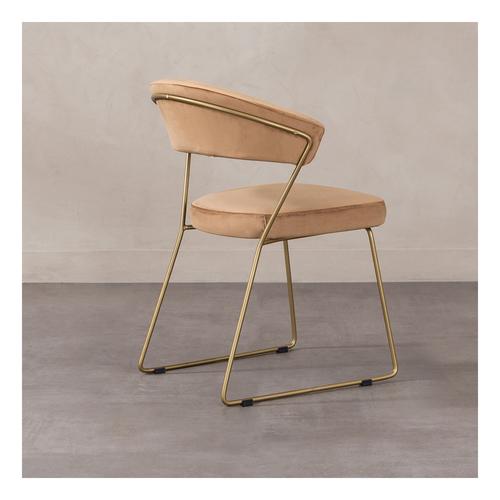  SANTORINI SANDALYE  AÇIK KAHVERENGİ