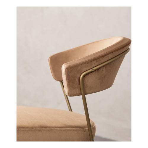  SANTORINI SANDALYE  AÇIK KAHVERENGİ