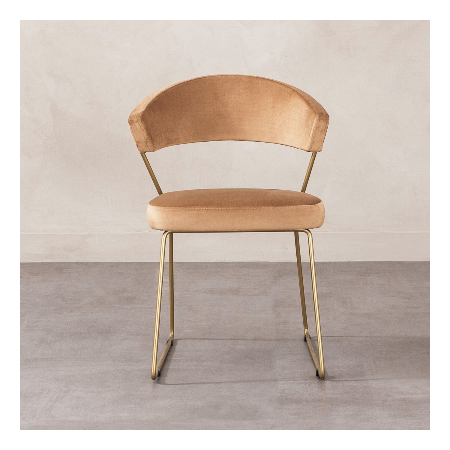 SANTORINI SANDALYE  AÇIK KAHVERENGİ