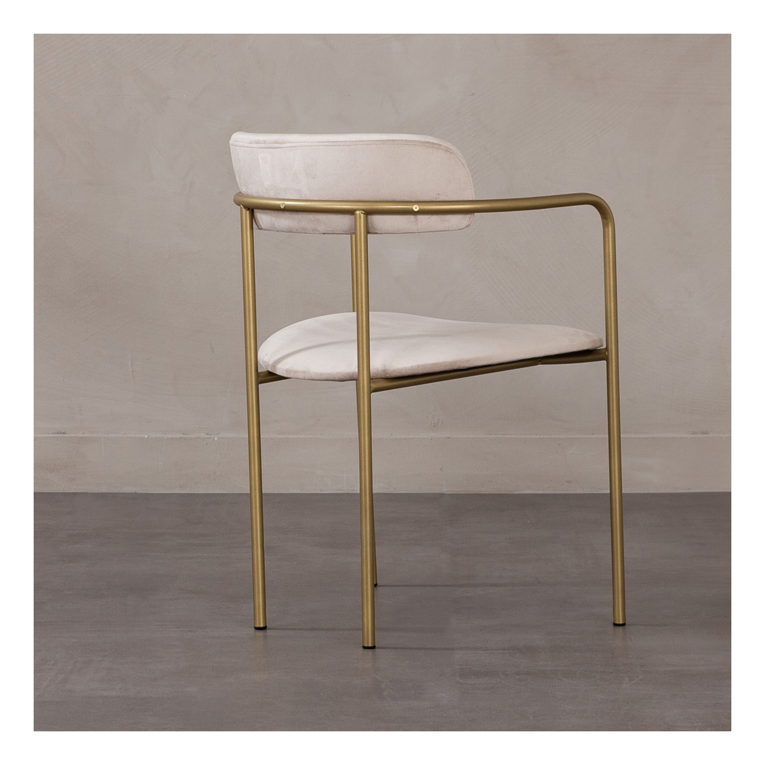 BRONX KOLÇAKLI SANDALYE BEJ