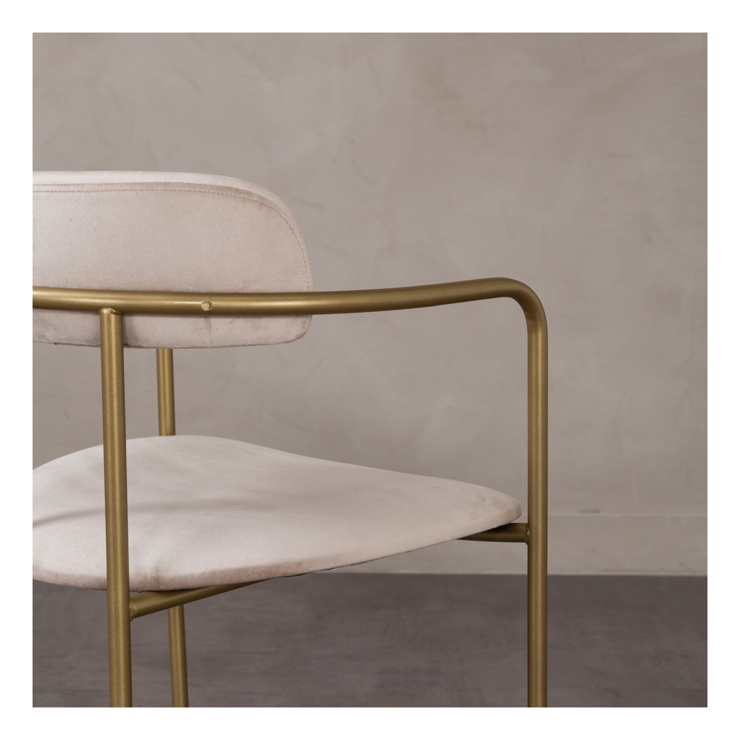 BRONX KOLÇAKLI SANDALYE BEJ