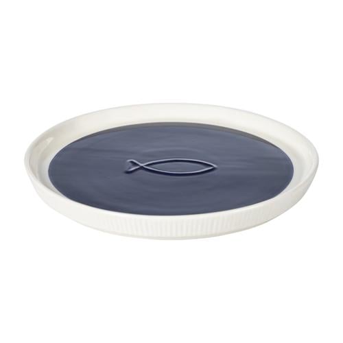 NEW YORK PASTA TABAĞI - MAVİ 21CM