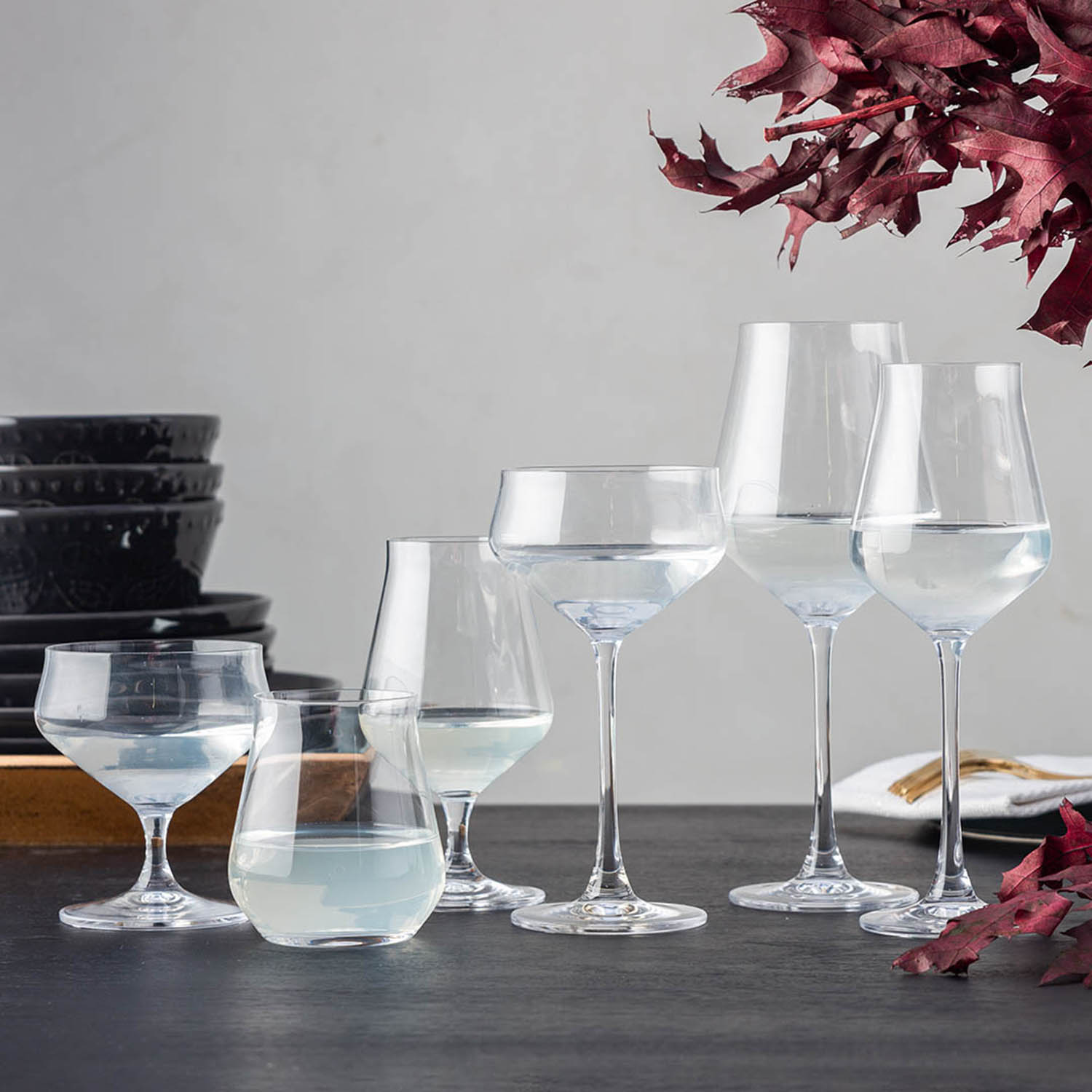 CRYSTALLINE PURE KONYAK KADEH SETİ 6LI 300ML