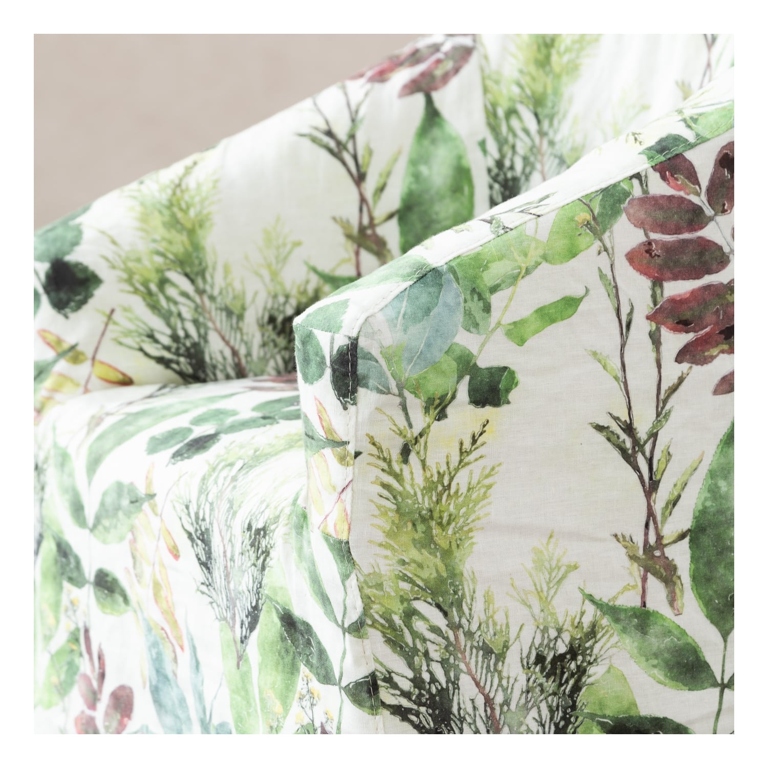 CLAUDE BERJER YAPRAK DESENLI