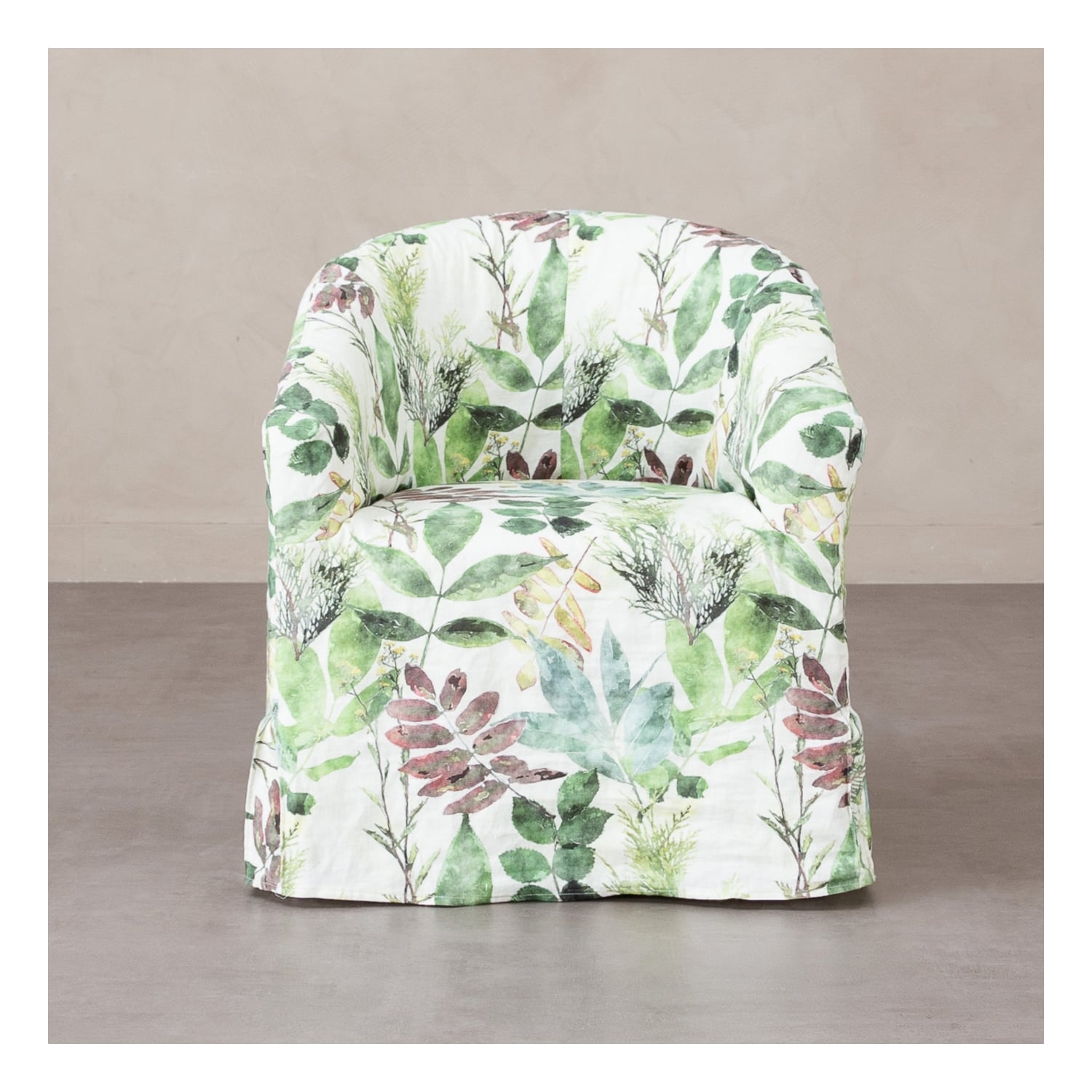 CLAUDE BERJER YAPRAK DESENLI