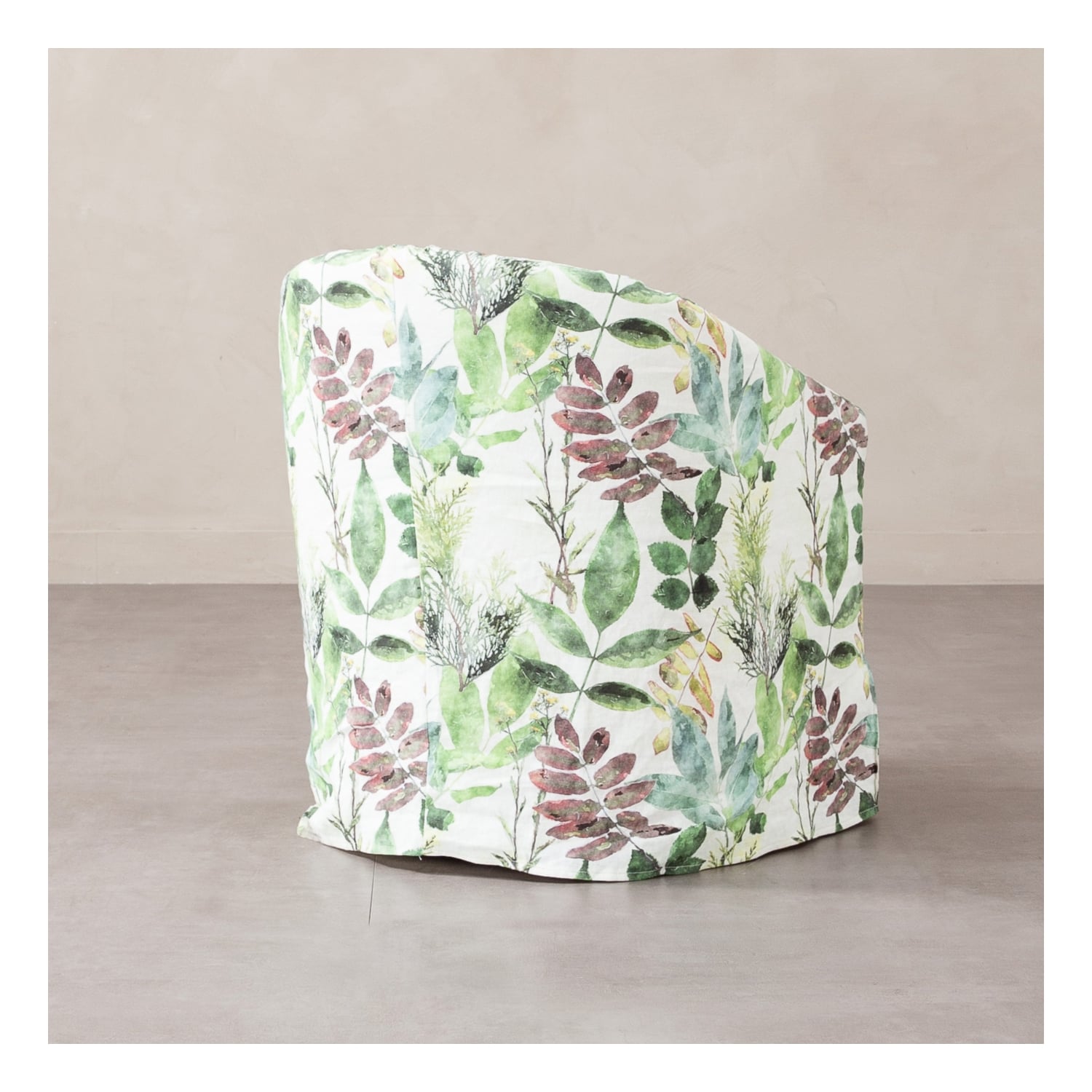 CLAUDE BERJER YAPRAK DESENLI