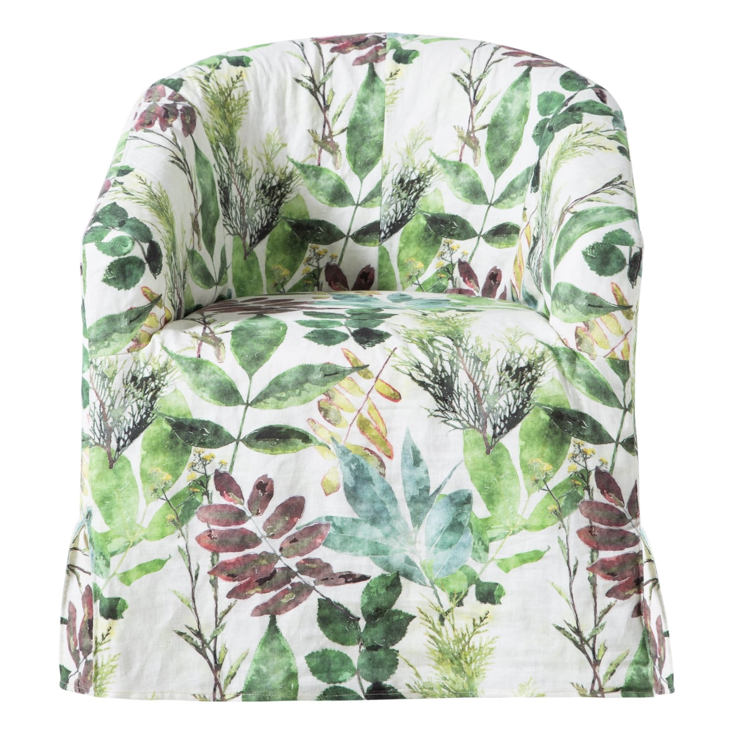 CLAUDE BERJER YAPRAK DESENLI