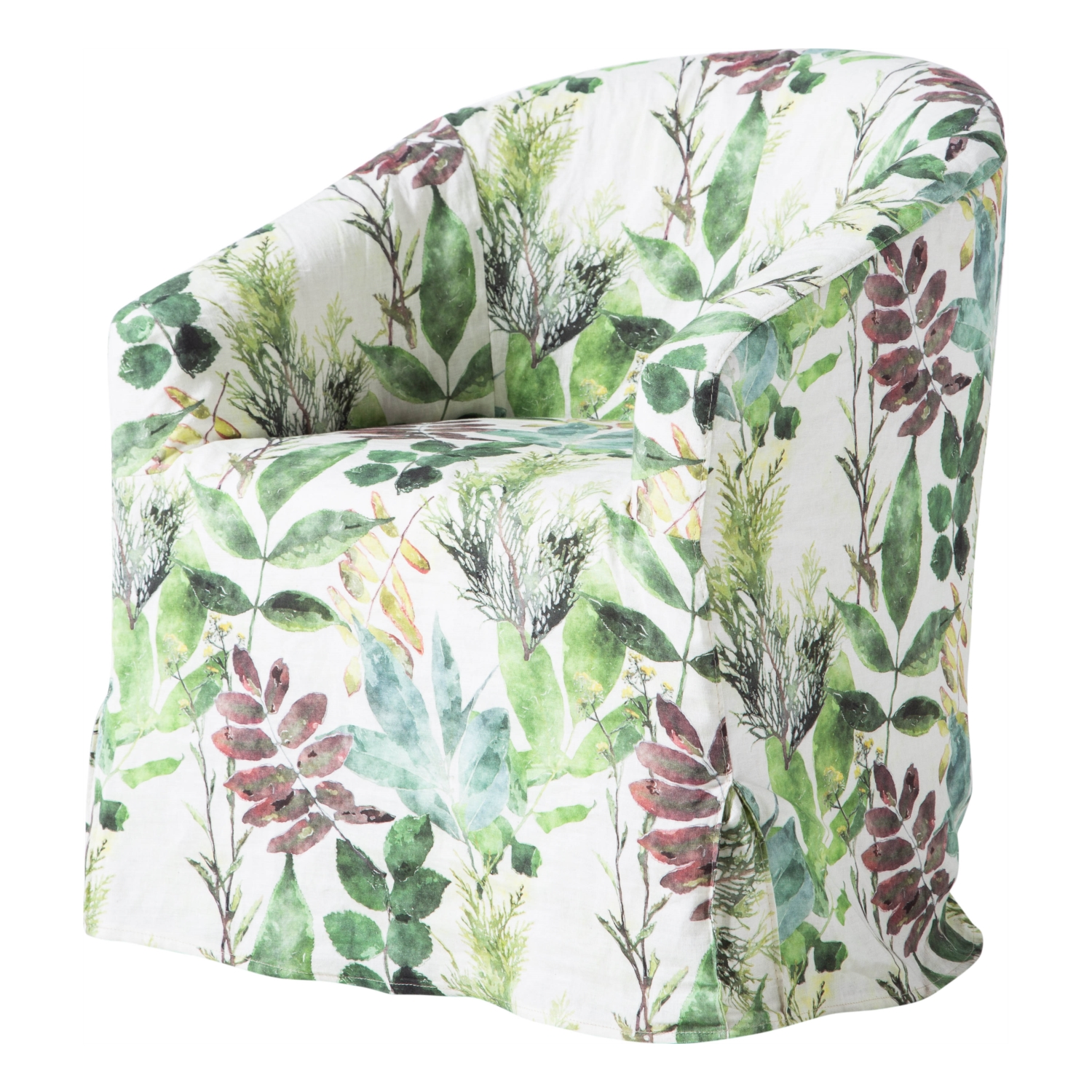 CLAUDE BERJER YAPRAK DESENLI