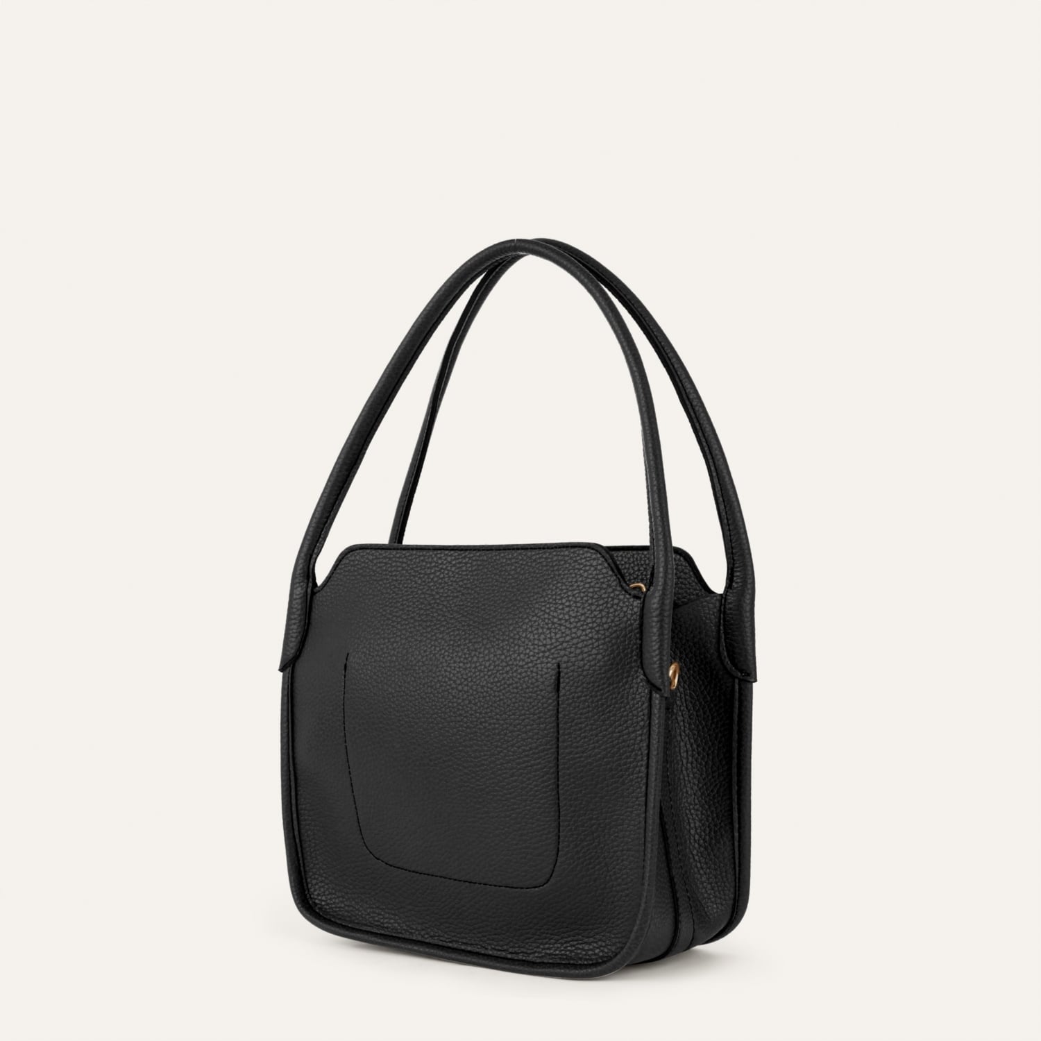 DERİ GÖRÜNÜMLÜ EL VE OMUZ ÇANTASI