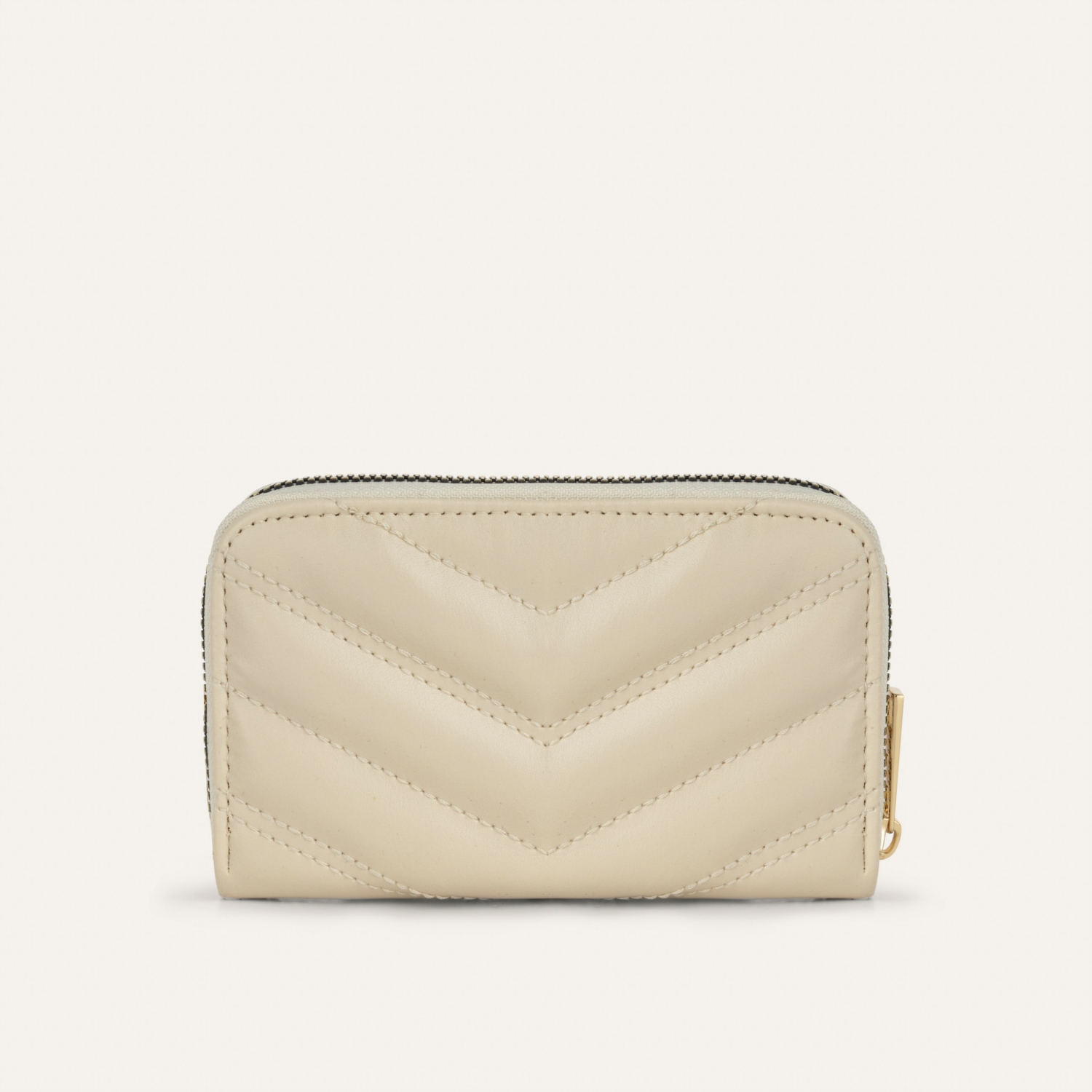 DERİ GÖRÜNÜMLÜ KAPİTONELİ CÜZDAN