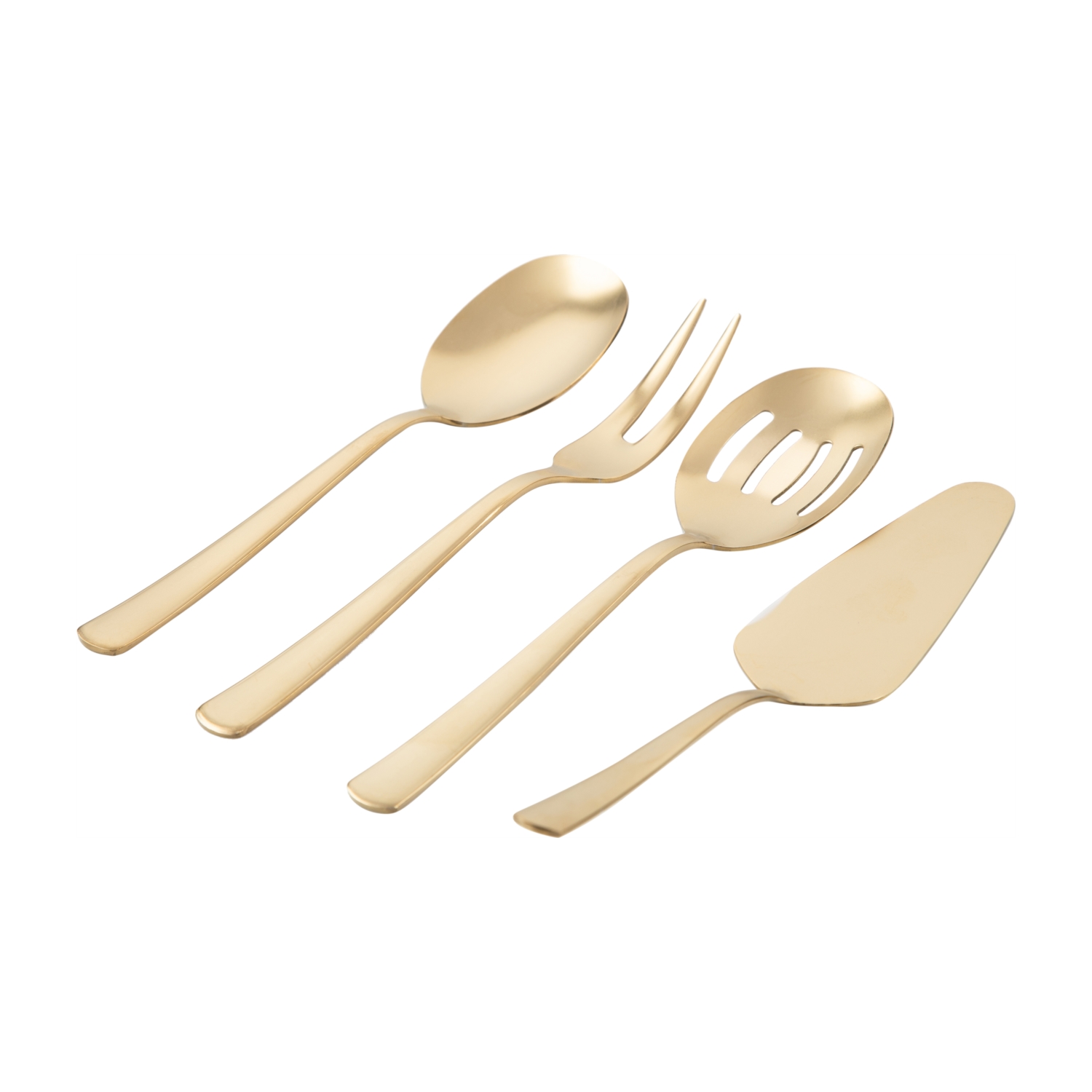 4'LÜ SERVİS SETİ MAT GOLD