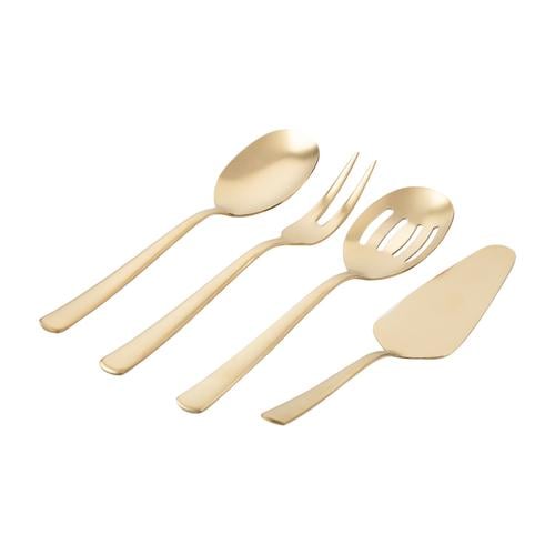  4'LÜ SERVİS SETİ MAT GOLD
