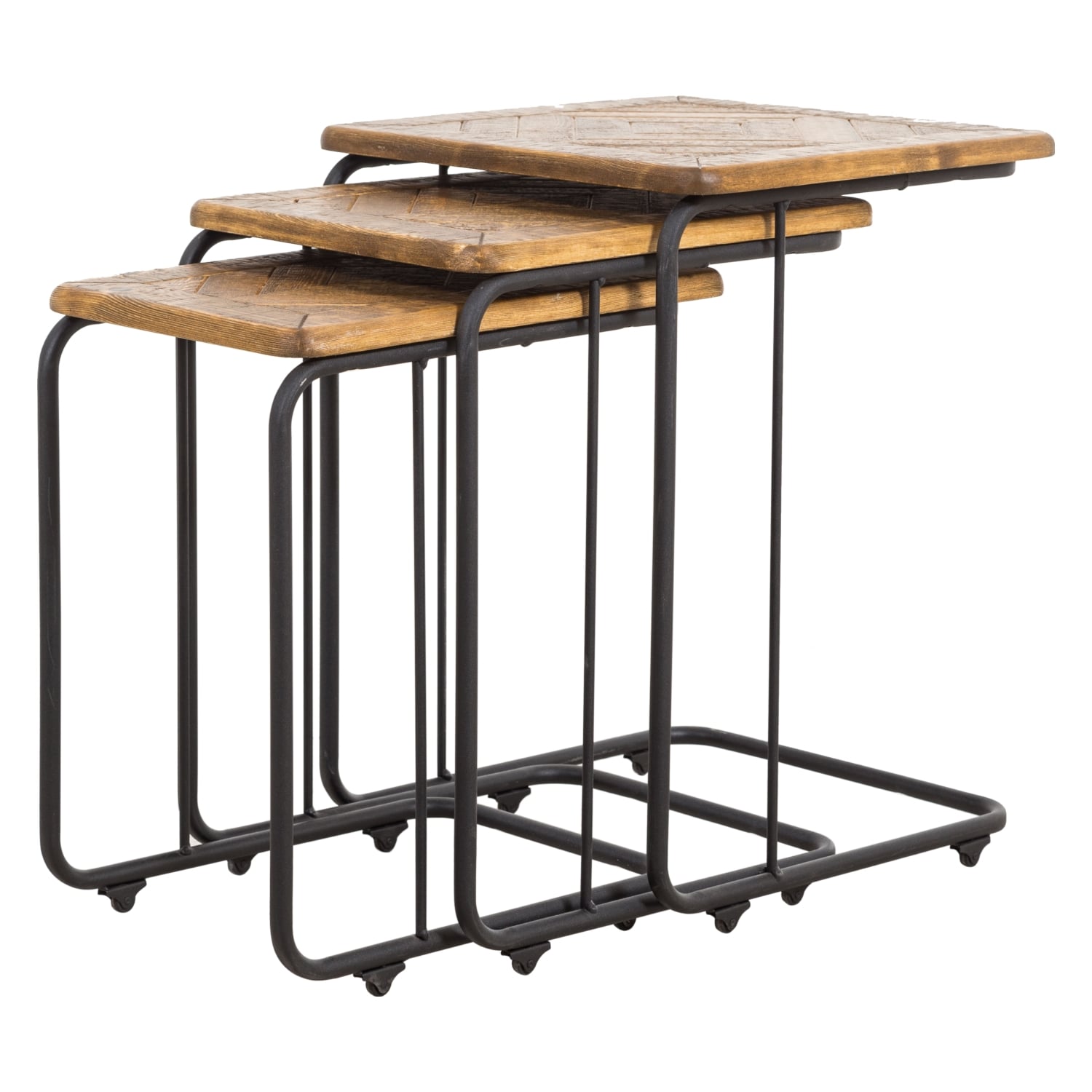 BARBARA MASİF AHŞAP ZİGON SEHPA