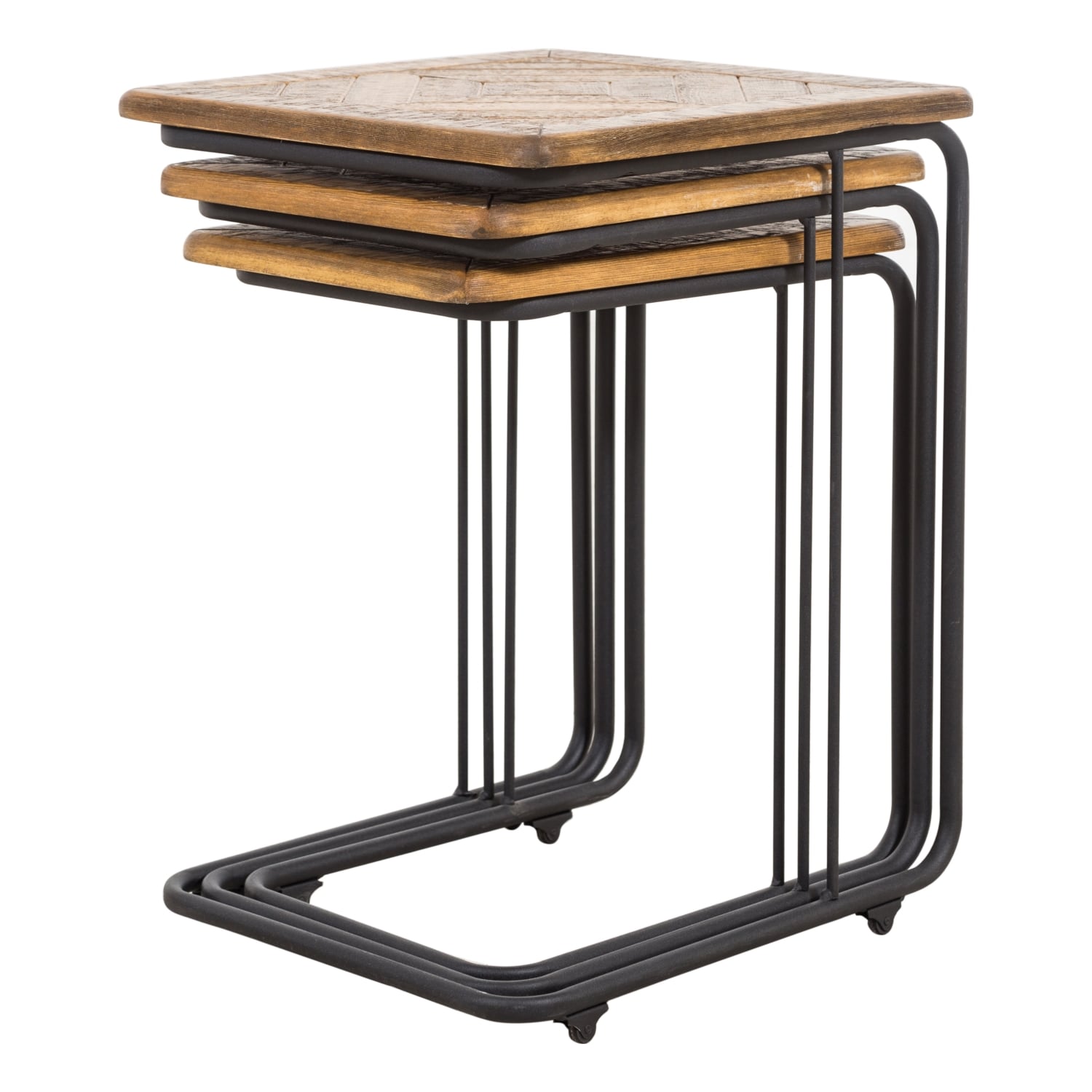 BARBARA MASİF AHŞAP ZİGON SEHPA