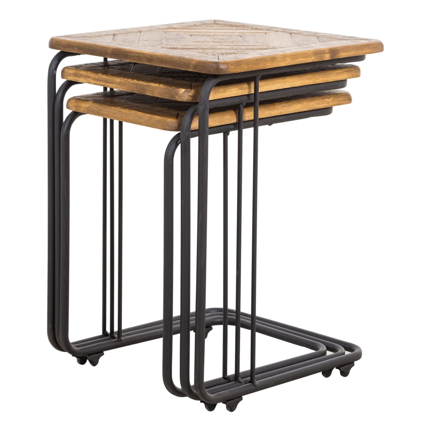 BARBARA MASİF AHŞAP ZİGON SEHPA