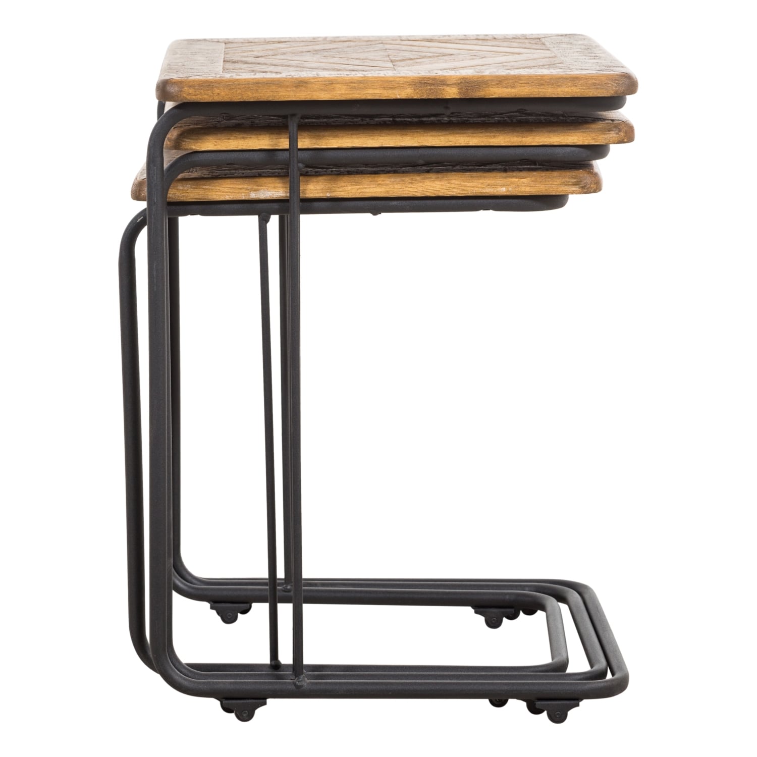 BARBARA MASİF AHŞAP ZİGON SEHPA