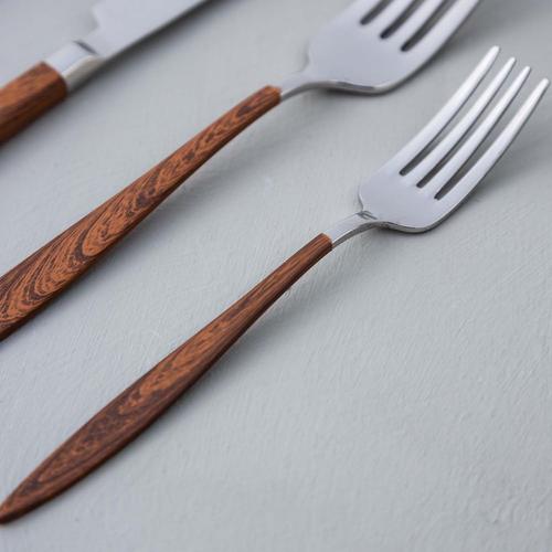  WOODEN LINE 24 PARÇA  ÇATAL KAŞIK BIÇAK SETİ