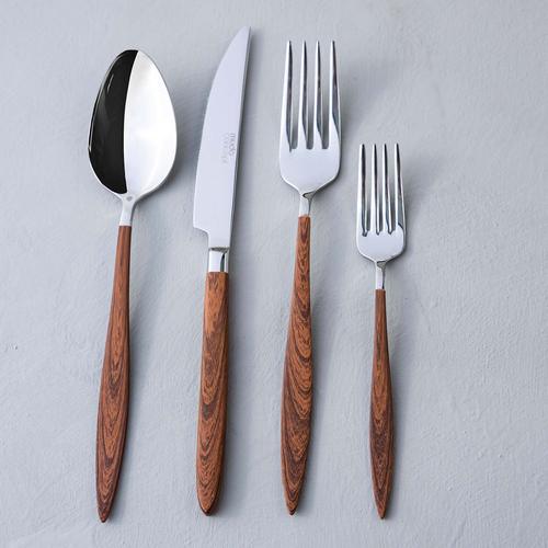  WOODEN LINE 24 PARÇA  ÇATAL KAŞIK BIÇAK SETİ