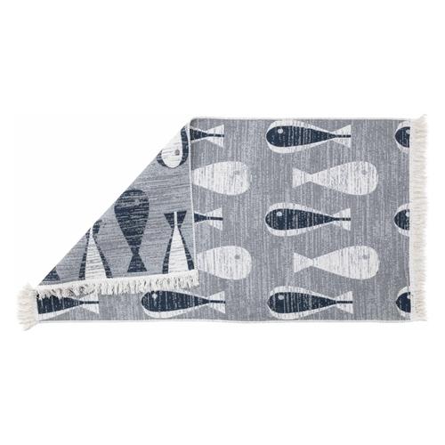  LARISSA MARİN ÇİFT TARAFLI KİLİM GRİ 80X150