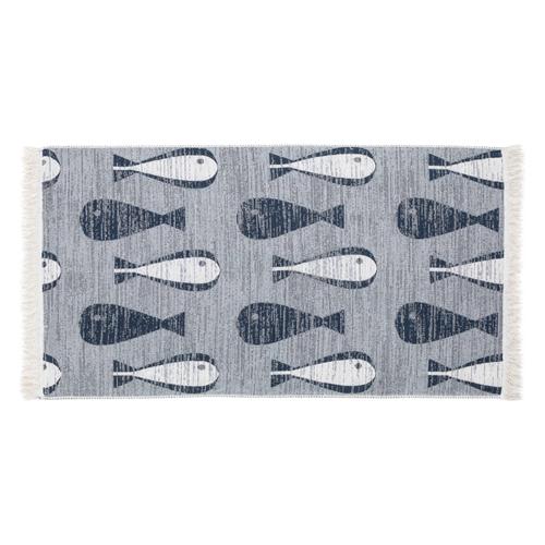  LARISSA MARİN ÇİFT TARAFLI KİLİM GRİ 80X150