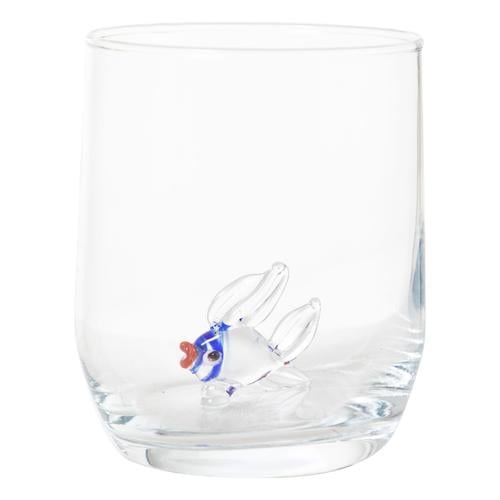  MAVİ BALIK FİGÜRLÜ BARDAK 205 ML