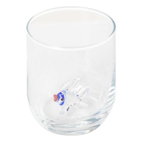  MAVİ BALIK FİGÜRLÜ BARDAK 205 ML