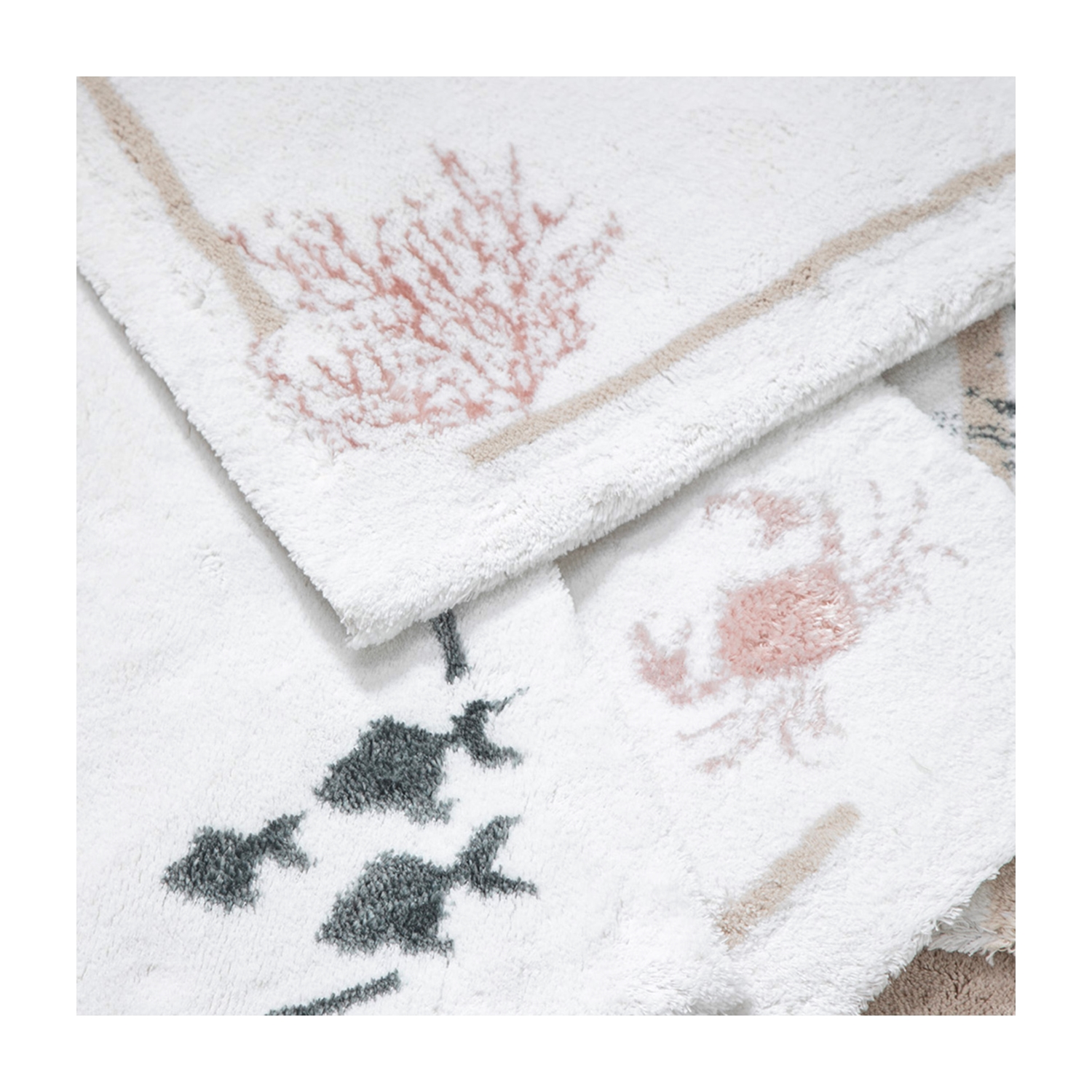 MARİN BALIK 2'Lİ BANYO PASPAS SETİ