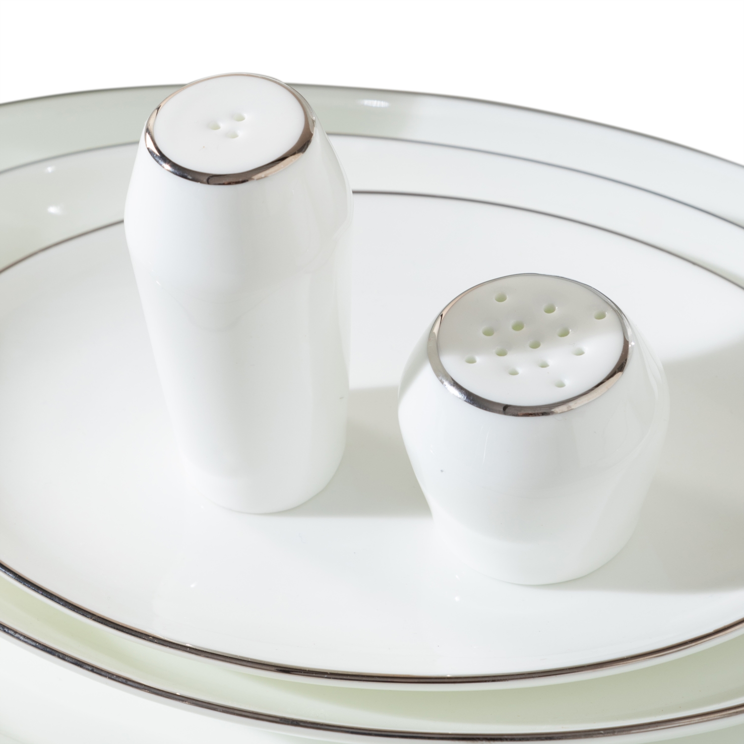 EVALIZA LUXURY SHINY PLATINIUM 60 PARÇA YEMEK TAKIMI