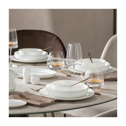  EVALIZA LUXURY PLAIN 60 PARÇA YEMEK TAKIMI